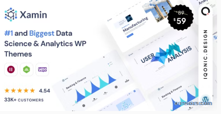 Xamin Data Science Analytics SaaS WordPress Theme Xamin GPL Theme 1 Xamin Data Science Analytics SaaS WordPress Theme Xamin GPL Theme