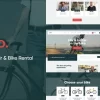 Yokoo Bike Shop Bicycle Rental WordPress Theme 1.1.3破解版主题