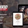 Zio Alberto Pizza Restaurant Cafe Bistro WordPress Theme 1.2.2破解版主题