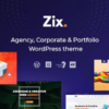 Zix Digital Agency MultiPurpose WordPress Theme 1.0.5破解版主题