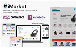 iMarket Multi-vendor Marketplace WooCommerce WordPress Theme 1.1.2 GPL Theme
