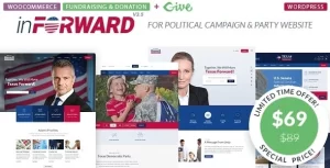 inForward Political Campaign and Party WordPress Theme 3.5 GPL Theme