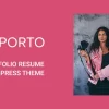 oPorto Responsive Personal Portfolio Resume WordPress Theme 1.0.0破解版主题