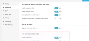 rtMedia Podcast 1.1.2 GPL Plugins