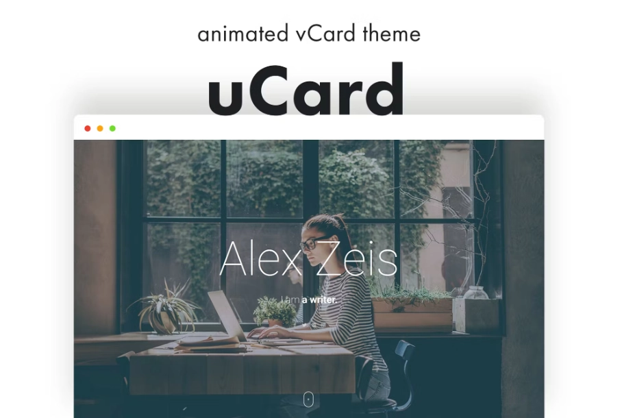 uCard Animated vCard WordPress Theme 1.2.8 GPL Theme 1 uCard Animated vCard WordPress Theme 1.2.8 GPL Theme
