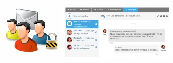 wpForo Private Messages 3.1.2 GPL Plugins
