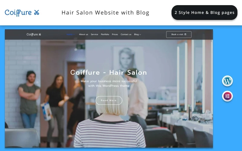 Сoiffure Hair Salon Website with Blog Elementor WordPress Theme 2.1 GPL Theme 1 Сoiffure Hair Salon Website with Blog Elementor WordPress Theme 2.1 GPL Theme