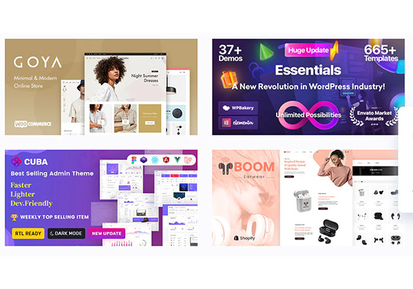 免费主题市场提供强大的网站主题模板