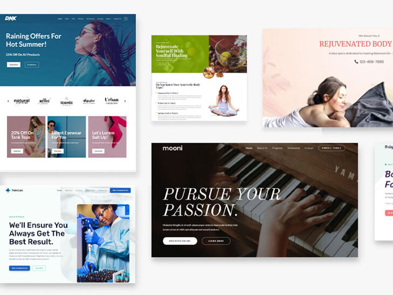 免费提供网站模板，支持Beaver Builder编辑器，支持Brizy编辑器，支持Elementor编辑器